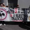 Protestan en CDMX por Ley Taurina