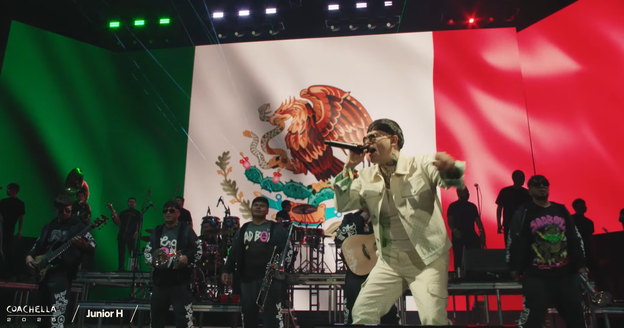 Junior H se presenta en Coachella sin cantar narco corridos