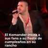 El Komander invita a todos sus fans a celebrar su cumpleaños