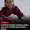 Christian Nodal estrena video con modelo parecida a Cazzy y Angela Aguilar