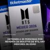 Detienen a 30 personas por venta de boletos falsos de BTS en mexico