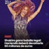 Shakira gana batalla legal en españa