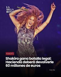Shakira gana batalla legal en españa