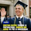 Christian Castro se gradua de la preparatoria a los 51 años