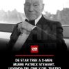 Muere el iconico Actor Patrick Stewart